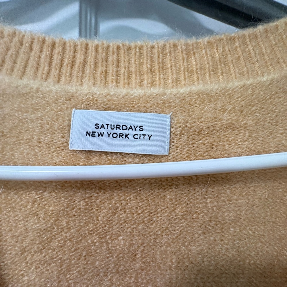 Saturdays NYC Gradient Sleeveless Sweater Vest - Picture 3 of 5